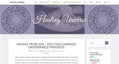 Desktop Screenshot of healinguniverse.com